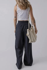 Trendy Wide Leg Pants with Pockets Made for Comfort.
