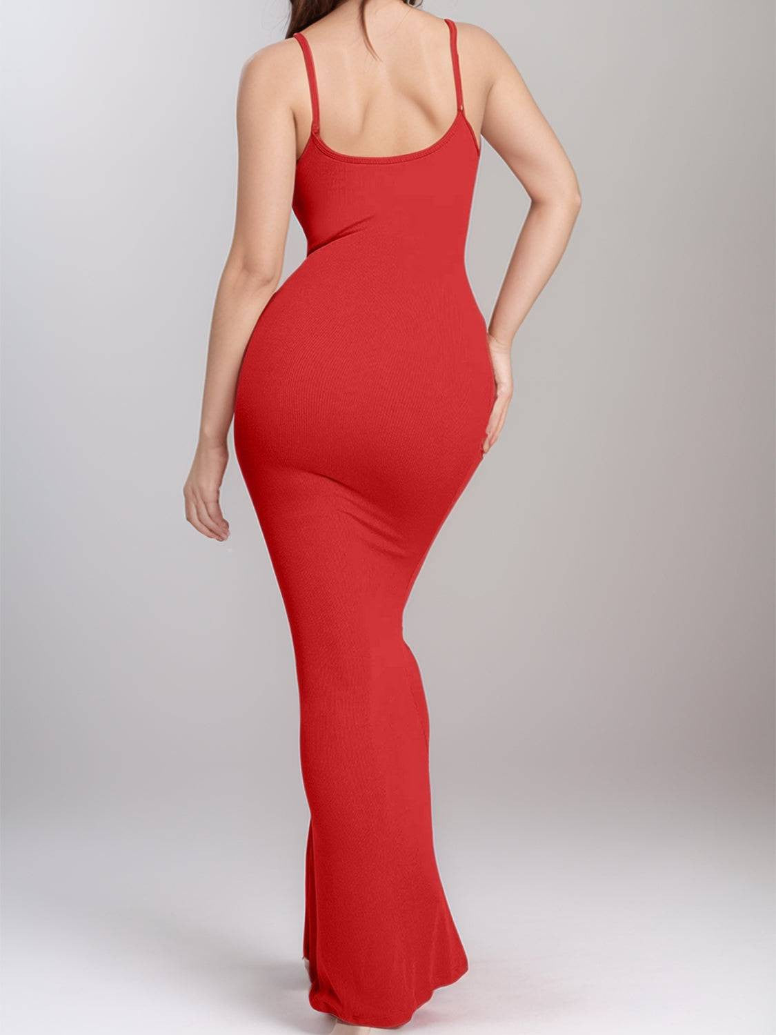 Basic Bae Built-In Shapewear Sleeveless Maxi Dress.