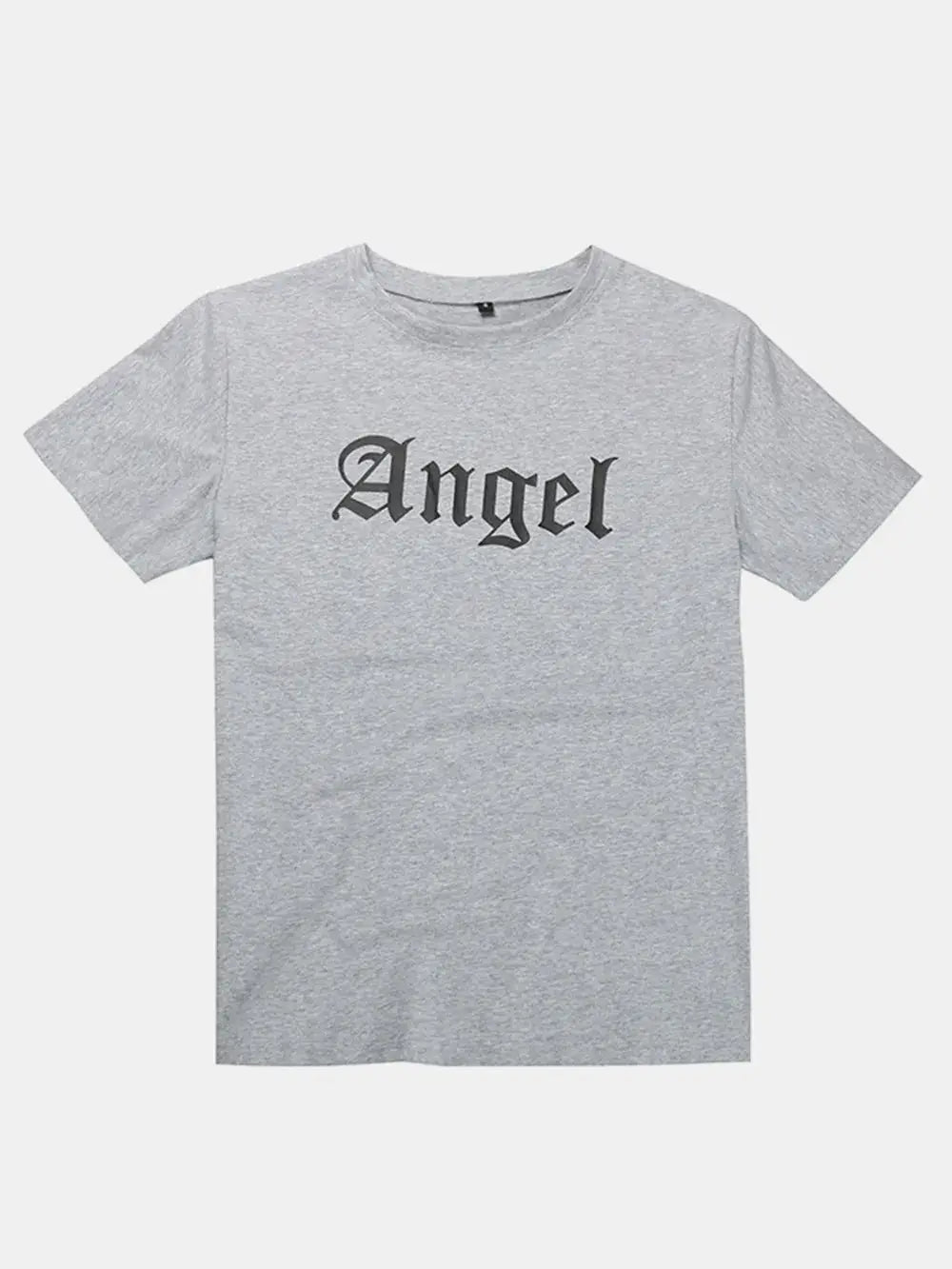 Perfee ANGEL Round Neck Short Sleeve T-Shirt.