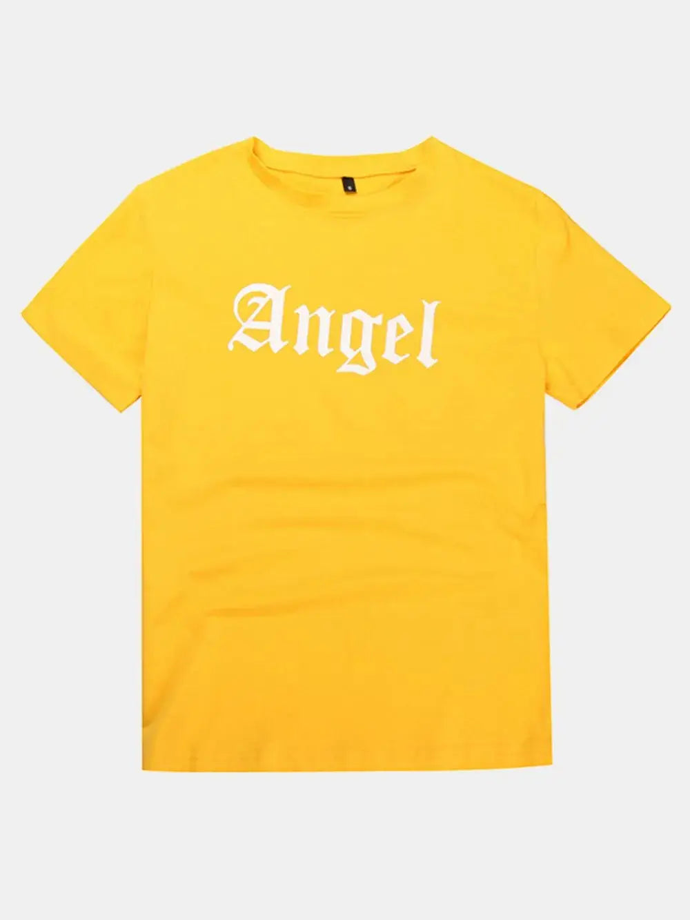 Perfee ANGEL Round Neck Short Sleeve T-Shirt.