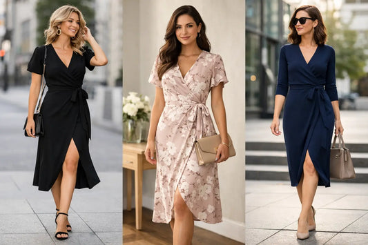 Wrap Midi Dress Outfit Ideas That Always Work
