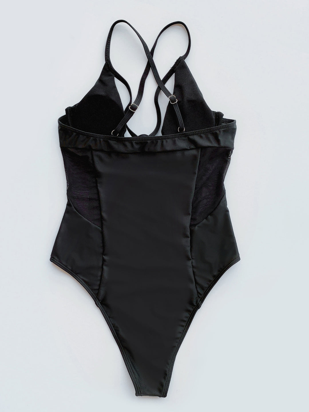 Women’s Cutout Crisscross Spaghetti Strap One-Piece Swimwear