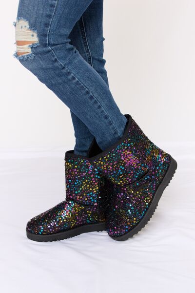 Women’s Link Sequin Thermal Flat Boots