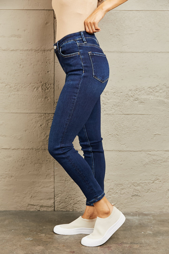 Women’s - BAYEAS Mid Rise Slim Jeans