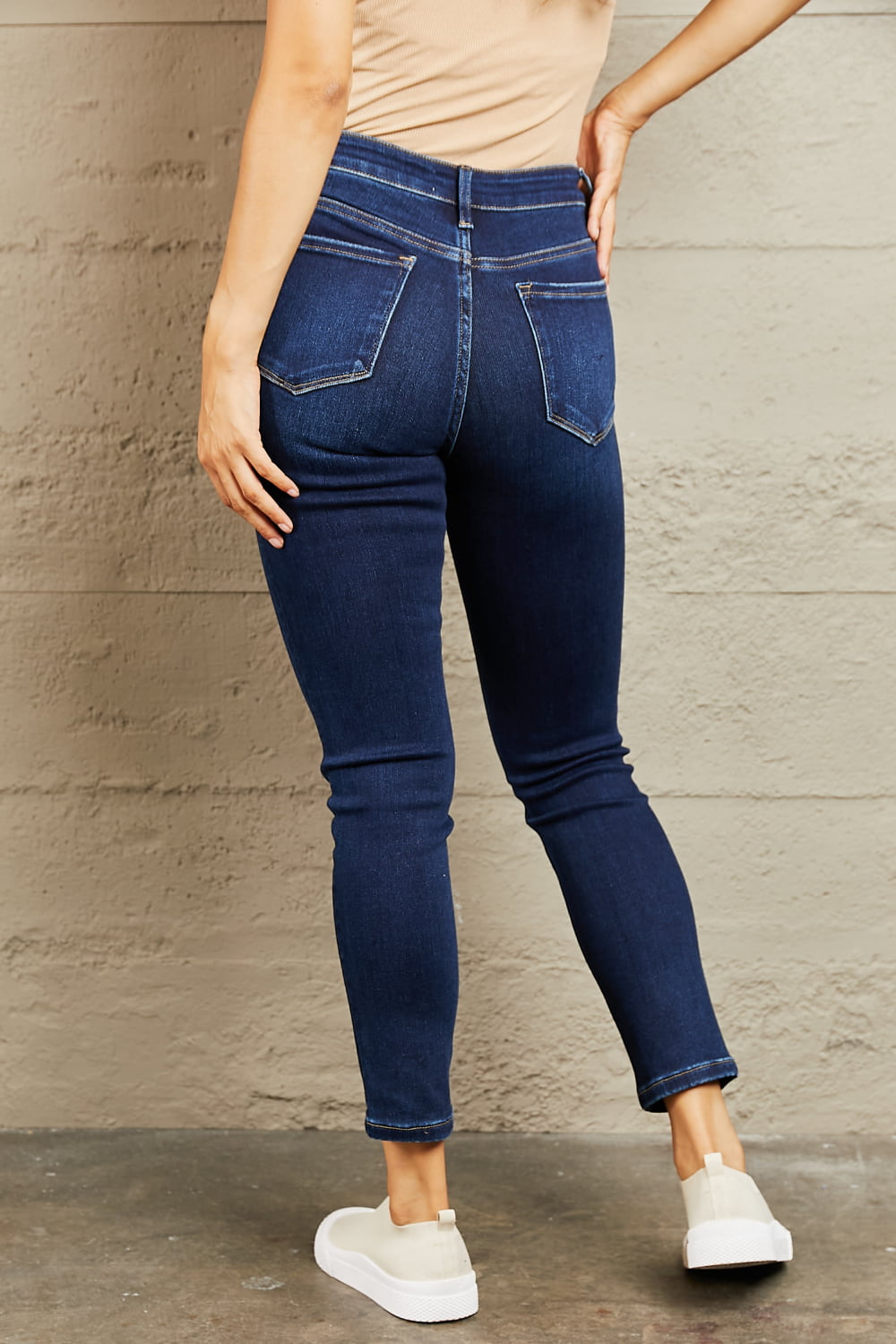 Women’s - BAYEAS Mid Rise Slim Jeans