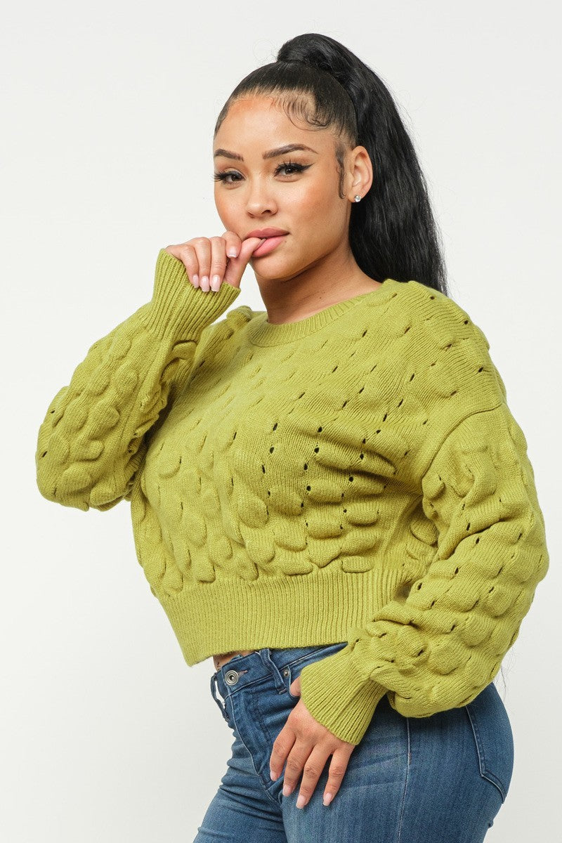Women’s - Checker Sweater Top