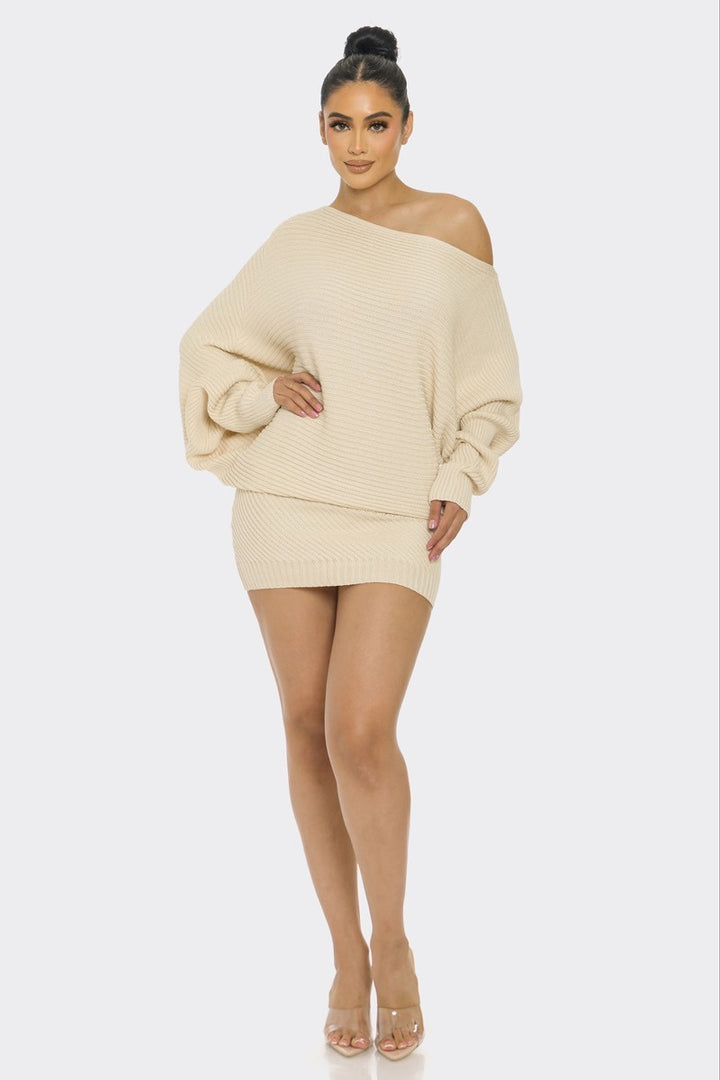 Women’s - Sweater Mini Dress