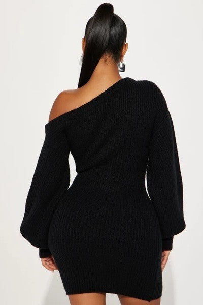 Women’s Sweater Knit Mini Dress
