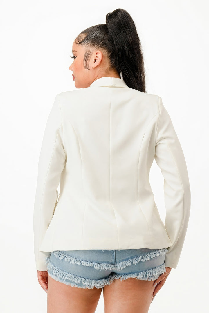 Women’s Double Breasted Blazer Jacket