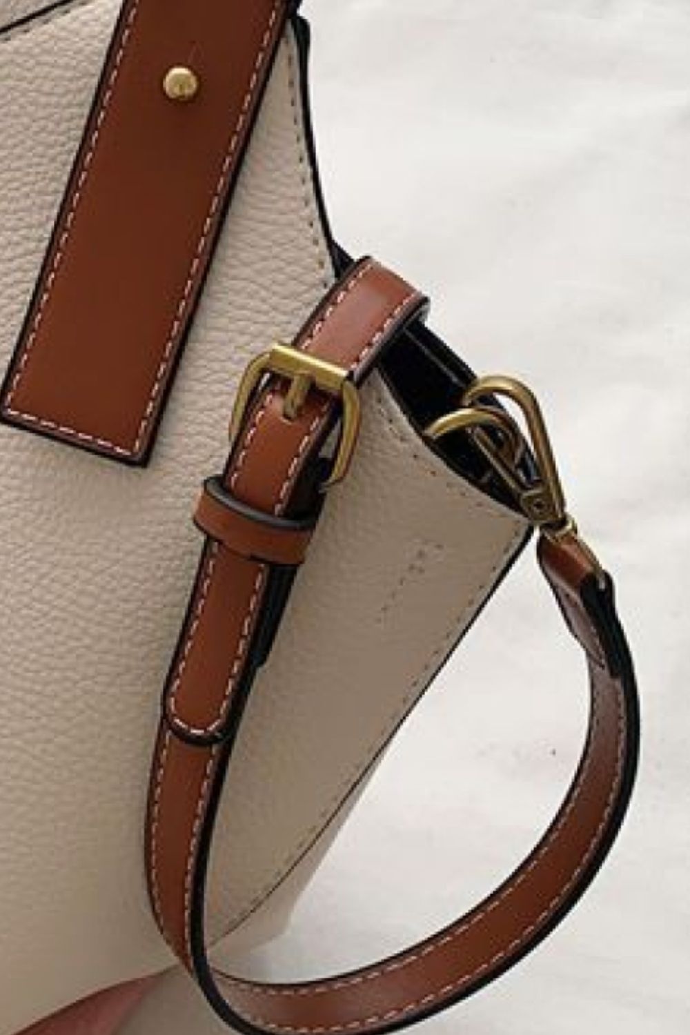 Women's Fashion PU Leather Bucket Bag